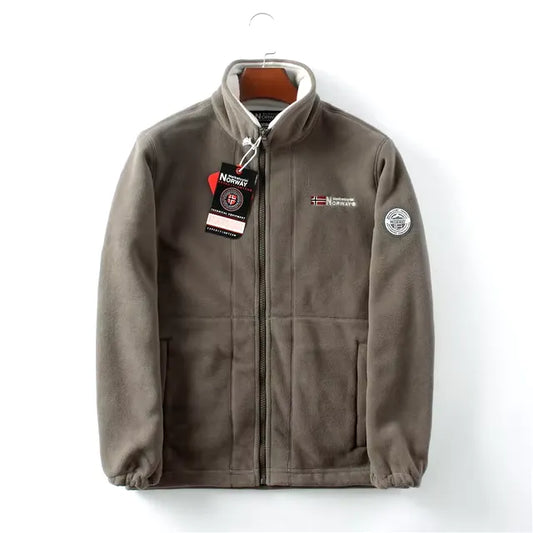 Doppelschichtige Fleecejacke ThermoHaven | Widerstandsfähig gegen extreme Kälte